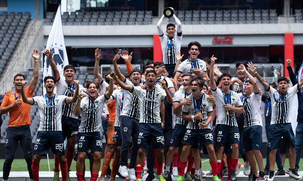 Monterrey Rayados' Academy makes History with 3 Championships